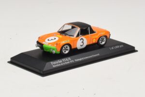 Porsche 914/6 #3 B. Waldegard / O. Andersson Marathon de la Route 1970 Minichamps 1:43 400706503 Diecast - image 2 of 4