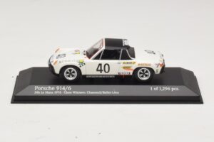Porsche 914/6 #40 G. Chasseuil / C. Ballot-Lena Class Winners 24 Hours of Le Mans 1970 Minichamps 1:43 400706540 Diecast