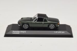 Porsche 914/6 Green Minichamps 1:43 400065060 Diecast