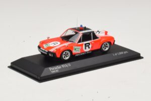 Porsche 914/6 ONS R2 Red Minichamps 1:43 400746500 Diecast - image 2 of 4
