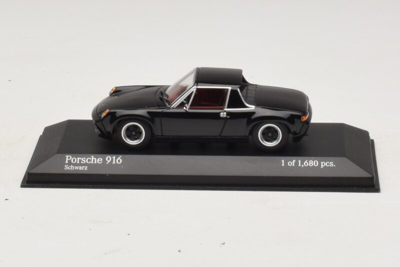 Porsche 916 Black Minichamps 1:43 400066060 Diecast
