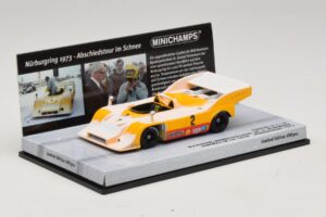 Porsche 917/10 #2 W. Kauhsen Farewell In The Snow Nurburgring 1973 Minichamps 1:43 437736592 Diecast - image 2 of 5
