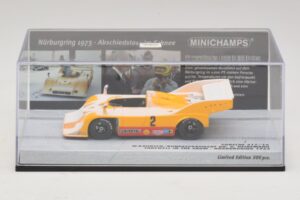 Porsche 917/10 #2 W. Kauhsen Farewell In The Snow Nurburgring 1973 Minichamps 1:43 437736592 Diecast - image 4 of 5