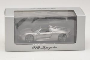 Porsche 918 Spyder Grey Metallic Minichamps 1:43 WAP0201000E Diecast - image 4 of 4