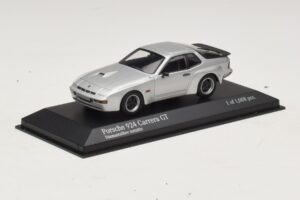 Porsche 924 Carrera GT Silver Minichamps 1:43 400066121 Diecast - image 2 of 4