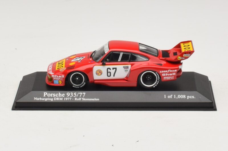 Porsche 935/77 #67 R. Stommelen Nurburgring DRM Champion 1977 Minichamps 1:43 400776367 Diecast
