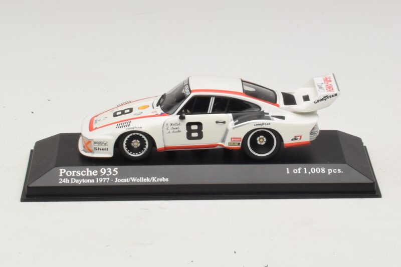 Porsche 935 Kremer Racing #8 R. Joest / B. Wollek 24 Hours of Daytona 1977 Minichamps 1:43 400776308 Diecast