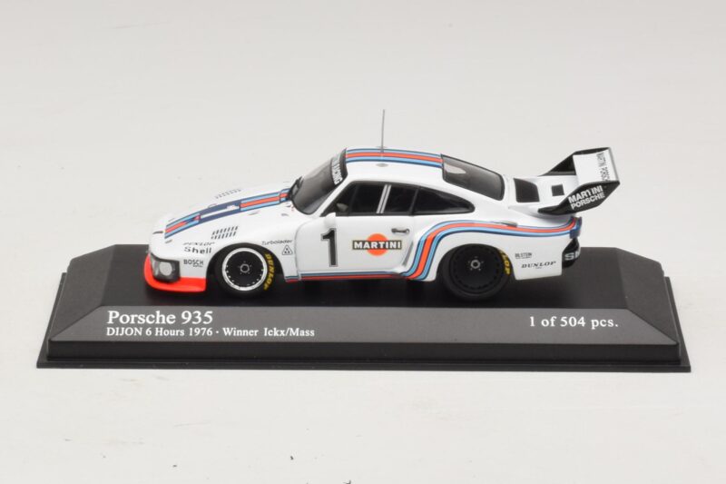 Porsche 935 Martini Racing #1 R. Stommelen / M. Schurti Winner Dijon 6 Hours 1976 Minichamps 1:43 Porsche 935 Martini Racing #1 R. Stommelen / M. Schurti Winner Dijon 6 Hours 1976 Minichamps 1:43 400766311 Diecast