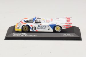 Porsche 956L #19 T. Boutsen / D. Theys 24 Hours of Le Mans 1986 Minichamps 1:43 430866519 Diecast
