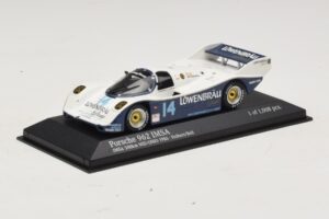 Porsche 962 IMSA #14 A. Holbert / D. Bell Mid-Ohio 500km 1986 Minichamps 1:43 400866514 Diecast - image 2 of 4
