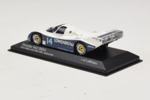 Porsche 962 IMSA #14 A. Holbert / D. Bell Mid-Ohio 500km 1986 Minichamps 1:43 400866514 Diecast - image 3 of 4