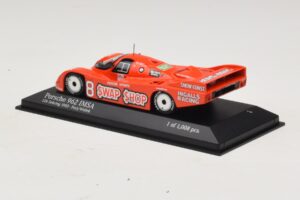 Porsche 962 IMSA #8 A.J. Foyt / B. Wollek 12 Hours of Sebring 1985 Minichamps 1:43 400856508 Diecast - image 3 of 4