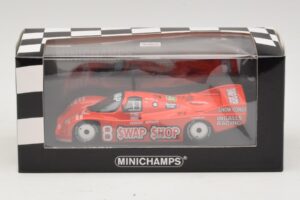 Porsche 962 IMSA #8 A.J. Foyt / B. Wollek 12 Hours of Sebring 1985 Minichamps 1:43 400856508 Diecast - image 4 of 4