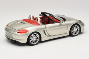 Porsche Boxster S 987 Grey Metallic Minichamps 1:18 110062030 Diecast - image 3 of 8