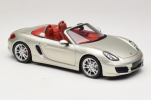 Porsche Boxster S 987 Grey Metallic Minichamps 1:18 110062030 Diecast - image 6 of 8