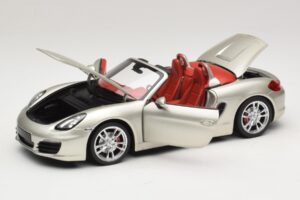Porsche Boxster S 987 Grey Metallic Minichamps 1:18 110062030 Diecast - image 2 of 8