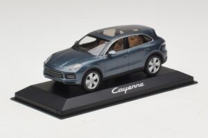 Porsche Cayenne E3 Blue Metallic Minichamps 1:43 WAP0203110J Diecast - image 2 of 4