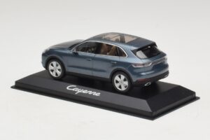 Porsche Cayenne E3 Blue Metallic Minichamps 1:43 WAP0203110J Diecast - image 3 of 4