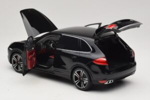 Porsche Cayenne Turbo S 92A Black Metallic Minichamps 1:18 110062100 Diecast - image 5 of 8