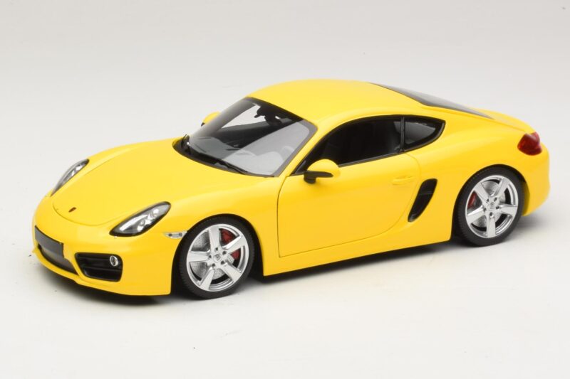 Porsche Cayman 981 Yellow Minichamps 1:18 Porsche Cayman 981 Yellow Minichamps 1:18 110062220 Diecast