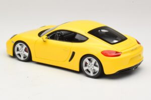 Porsche Cayman 981 Yellow Minichamps 1:18 110062220 Diecast - image 7 of 8
