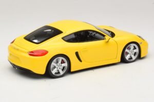 Porsche Cayman 981 Yellow Minichamps 1:18 110062220 Diecast - image 3 of 8