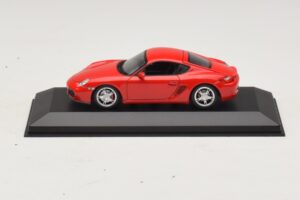 Porsche Cayman 987 S Red Minichamps 1:43 400065620 Diecast