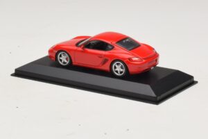 Porsche Cayman 987 S Red Minichamps 1:43 400065620 Diecast - image 3 of 4