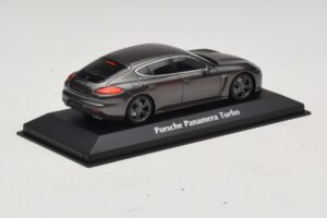 Porsche Panamera 970 Turbo Grey Metallic Maxichamps 1:43 940062371 Diecast - image 2 of 4