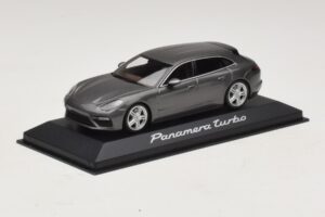 Porsche Panamera 971 Turbo Grey Metallic Minichamps 1:43 WAP0207610H Diecast - image 2 of 4
