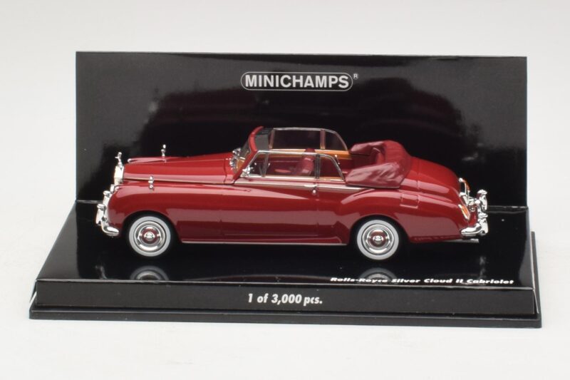 Rolls-Royce Silver Cloud II Cabriolet Red Minichamps 1:43 436134930 Diecast