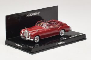 Rolls-Royce Silver Cloud II Cabriolet Red Minichamps 1:43 436134930 Diecast - image 2 of 4