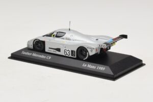Sauber Mercedes C9 #63 J. Mass / M. Reuter / S. Dickens Winners 24 Hours of Le Mans 1989 Minichamps 1:43 B66041033 Diecast - image 3 of 5