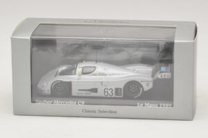 Sauber Mercedes C9 #63 J. Mass / M. Reuter / S. Dickens Winners 24 Hours of Le Mans 1989 Minichamps 1:43 B66041033 Diecast - image 5 of 5