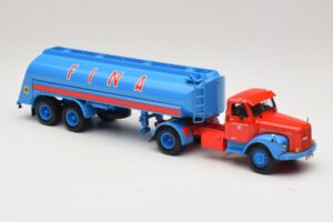 Scania L110S Tanksattelzug FINA Minichamps 1:43 499126970 Diecast - image 4 of 6