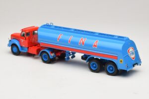Scania L110S Tanksattelzug FINA Minichamps 1:43 499126970 Diecast - image 5 of 6