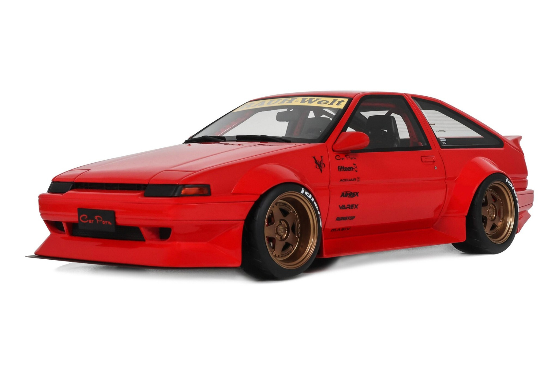 Otto Toyota AE86 Trueno Widebody 1:18 Rosso Corsa Resin
