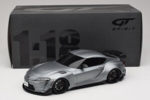 Toyota Supra A90 Prior Design Matt Silver GT Spirit 1:18 GT343 Resin - image 5 of 5