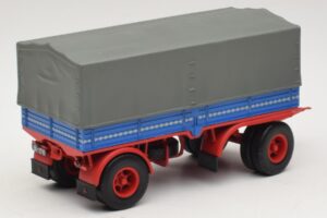 Truck Trailer Blue Red Minichamps 1:43 439159092 Diecast - image 2 of 6