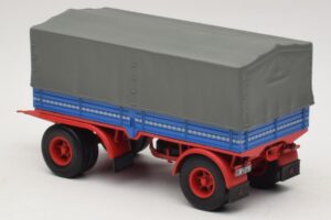 Truck Trailer Blue Red Minichamps 1:43 439159092 Diecast - image 5 of 6