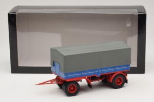 Truck Trailer Blue Red Minichamps 1:43 439159092 Diecast - image 6 of 6