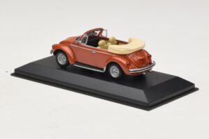 Volkswagen 1200 Cabriolet Hebmuller Red Minichamps 1:43 430052032 Diecast - image 3 of 4