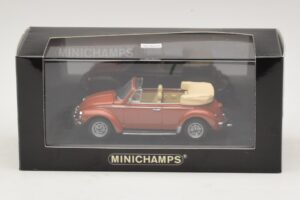 Volkswagen 1200 Cabriolet Hebmuller Red Minichamps 1:43 430052032 Diecast - image 4 of 4