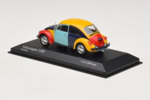 Volkswagen 1200 Harlekin Minichamps 1:43 400057102 Diecast - image 3 of 4
