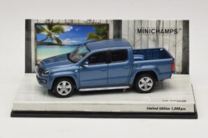 Volkswagen Amarok Blue Metallic Minichamps 1:43 436058362 Diecast