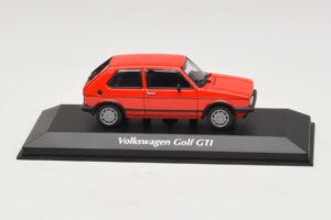 Volkswagen Golf GTI Mk1 Red Maxichamps 1:43 940055170 Diecast