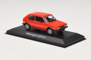 Volkswagen Golf GTI Mk1 Red Maxichamps 1:43 940055170 Diecast - image 3 of 4