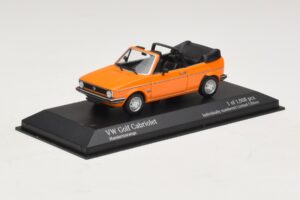 Volkswagen Golf Mk1 Cabriolet Orange Minichamps 1:43 400055131 Diecast - image 2 of 4