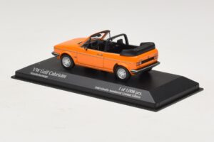 Volkswagen Golf Mk1 Cabriolet Orange Minichamps 1:43 400055131 Diecast - image 3 of 4