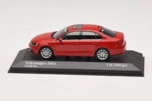Volkswagen Jetta Mk6 Red Minichamps 1:43 400059001 Diecast